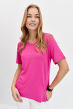 DESEN TRİKO Kadın T-Shirt DSN24084