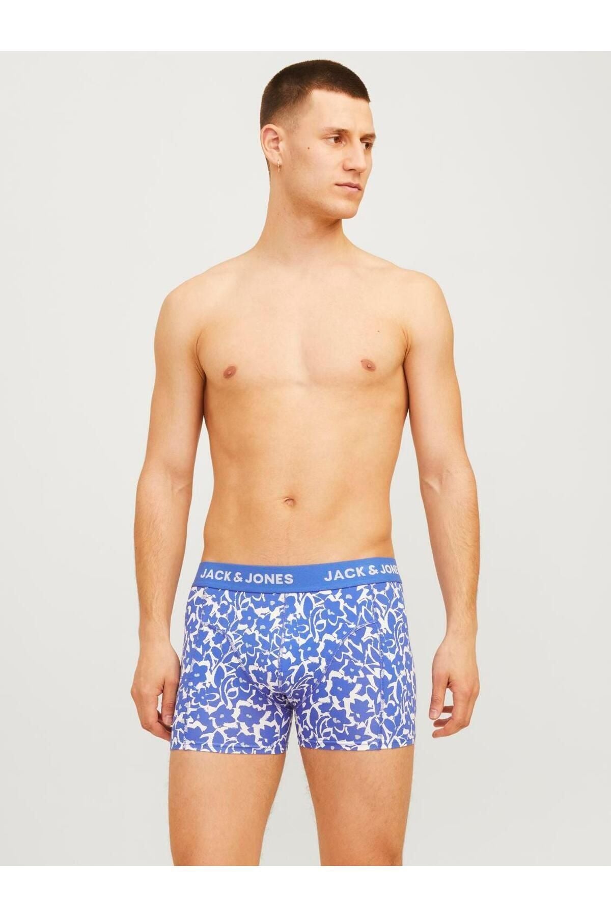 Jack&Jones Erkek 3'lü Boxer Set 12255843