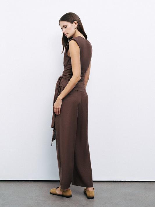 Nocturne Kadın Pilili Pantolon N25YN3336
