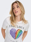 Only Kadın T-Shirt 15286647